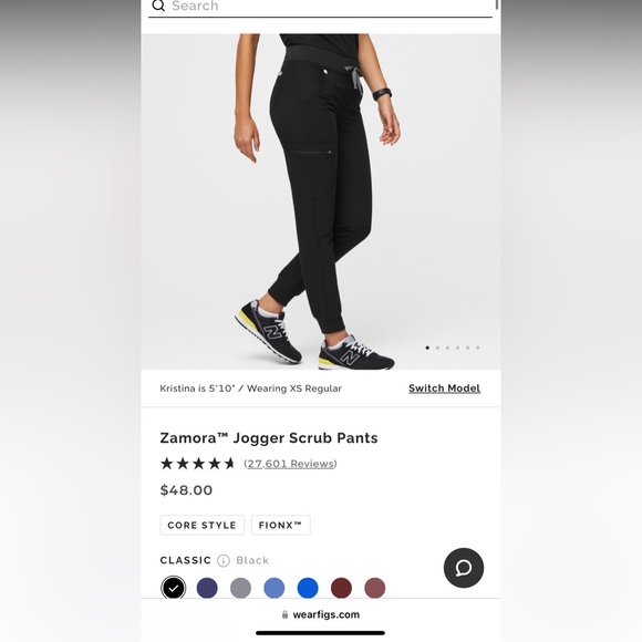 Figs Zamora Jogger Scrub Bottom - Picture 2 of 4